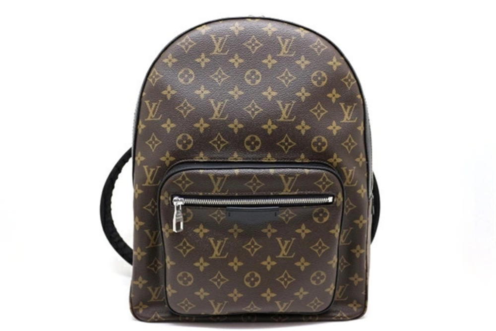 LOUIS VUITTON Bag Backpack Josh Monogram Macassar Brown